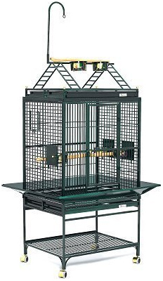 Green Chiquita Playtop Bird Cage