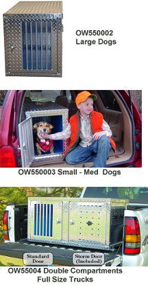Owens K-9 Transport Series Aluminum Dog Boxes
