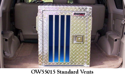 Owens Single Dog Crate with Standard Vents