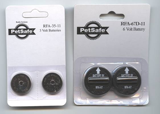 Petsafe Collar Replacement Batteries