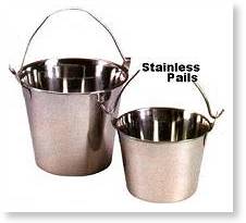 Stainless Pails