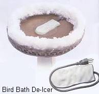 bird bath de-icer