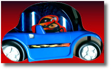 Hamtrac Hamster Race Car